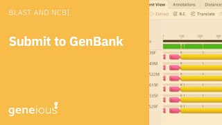 Submitting to GenBank with Geneious Prime [upl. by Leopoldine]