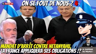 Mandat contre Netanyahu la France appliquera ses obligations  On se fout de nous  4 [upl. by Saimerej]