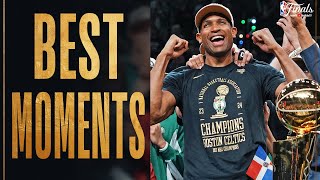 The Boston Celtics BEST Plays of the 2024 NBA Finals 🍀 [upl. by Ateuqram]