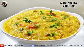 Moong Dal Khichdi RecipeHealthy Moong Dal Khichdi by Indian Food Channelमूंग दाल खिचड़ी [upl. by Capello299]