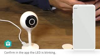 How To  Install the Nedis SmartLife  SmartLife Indoor Camera  WIFICI05CWT [upl. by Madian]