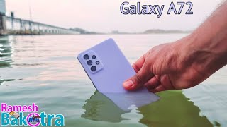 Samsung Galaxy A72 Water Test [upl. by Beatrisa]