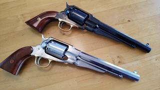 A pair of Uberti Remington 1858 New Army replicas 荒野大嫖客 [upl. by Flyn]