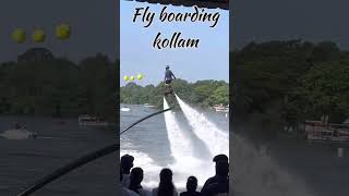 Fly boarding kerla 4K fly boarding kollam  water sports at kollam  KTDC  Flyboarding india [upl. by Fausta]