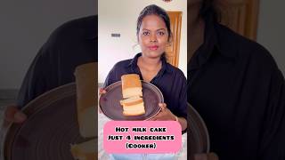 Cooker Hot milk cake 🍰 manamwithsathya cake nooven [upl. by Ohl]