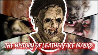 The history of LeatherfaceTexas Chainsaw Massacre masks [upl. by Nyrmac23]