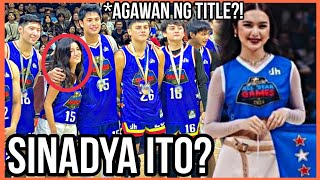 Belle INAGAW RAW ang Moment ni Francine bilang MUSE ng Team Blue sa All Star Game 2024 [upl. by Enra]