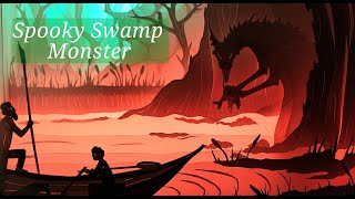 Spooky Swamp Monster Creepy Halloween Diorama [upl. by Enilkcaj]