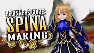 Toram Online  BEGINNERS GUIDE TO SPINA MAKING  SPINA TIPS 101 [upl. by Akenna193]