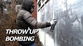 GRAFFITI  Throw Up Bombing  Raw Footage  WSLY [upl. by Koralie469]