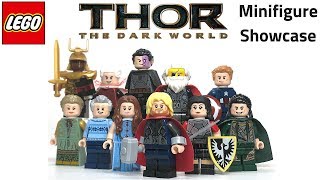 LEGO THOR THE DARK WORLD Minifigure Showcase  Road to Avengers Endgame [upl. by Sigvard415]