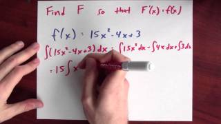 What is an antiderivative for xn  Week 10  Lecture 3  Mooculus [upl. by Natehc]