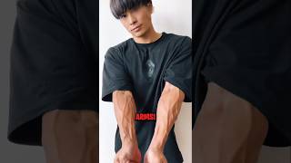 बॉडी बिल्डर जैसे Arm कैसे पाएं  how to get arms like a bodybuilder facts shorts [upl. by Lune]