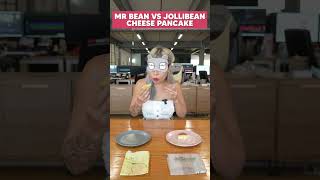 CHEESE PANCAKE Mr Bean VS Jollibean  Which One Better [upl. by Airtemak]