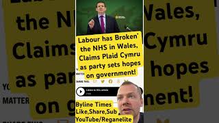 Labour has broken the NHS of Wales Claims Plaid Cymru news uknews uk wales welsh nhs [upl. by Whittaker]