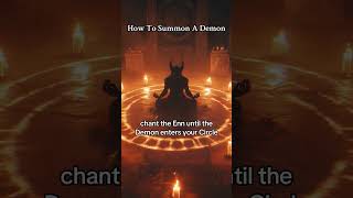 P1 How To Summon A Demon goetia deitywork deityworship demonolatry lefthandpath [upl. by Toille799]