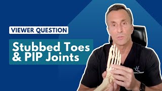 Stubbed Toes and Trouble Folding Your PIP Joint  Ask Dr Moore [upl. by Emil]