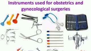 instruments used for normal delivery cesarean sectionobstetrics and gynecological surgeries [upl. by Bradley]