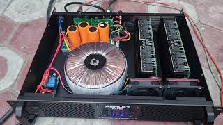 Review Power ASHLEY PA800 ‼️ H Class Musicality  Gedor 15 Inchi Double [upl. by Euqinomahs]