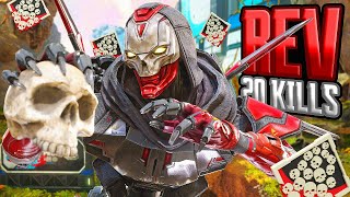 Revenant 20 KILLS Awesome Apex Legends Gameplay Season 19 [upl. by Thacher194]