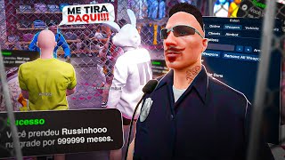 PRENDENDO JOGADORES NO GTA COM MOD MENU [upl. by Acenom]