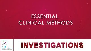 ESSENTIAL CLINICAL METHODS [upl. by Sherburn]