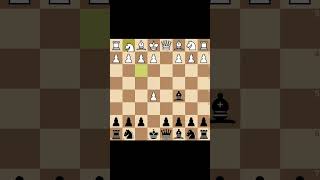 Englund Gambit Trap for blac against d4 Win in 6 moves chess chessopening chessopeningtrap [upl. by Ramedlav843]