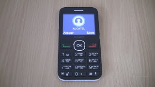 Alcatel 2008G incoming call [upl. by Sukin328]