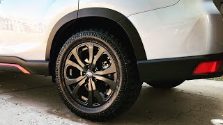 Atturo Trail Blade XT fitted to Forester Sport [upl. by Aimerej]