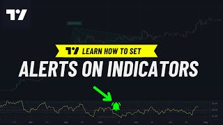 How to Set Alerts For Any indicator on Tradingview ✅ [upl. by Jacoba]