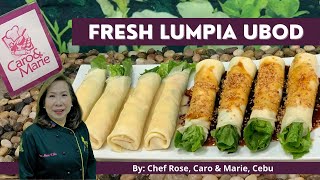 Fresh Lumpia Ubod [upl. by Gnoy]