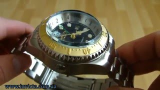 Invicta 16960 Pro Diver Hydromax Swiss Made GMT 1000m [upl. by Madra389]