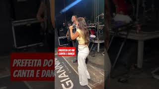 Prefeita do RN canta e dança em festa de Ielmo Marinho [upl. by Varhol309]