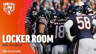 Bears postgame locker room  Press Conference [upl. by Oniskey]