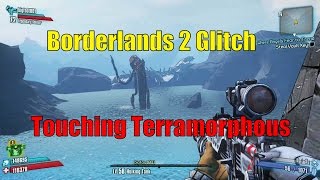 Borderlands 2  GLITCH  How to Touch Terramorphous the Invincible [upl. by Jennings]