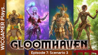 Gloomhaven Gameplay  E07  Scenario 3 [upl. by Tare799]