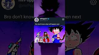 Goku change into beast 🥶  anime goku vegeta dragonballz dbs kidgoku [upl. by Hallsy446]