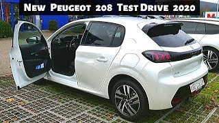 New Peugeot 208 Allure 2020 Drive Test Review POV [upl. by Hpejsoj]