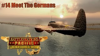 Battlestations Pacific Remastered Mod Kantai Kessen Campaign  14 Meet The Germans [upl. by Truelove]