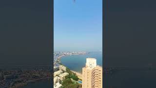 Habibi come to mumbai  Bandra Worli sealink bridge view shortvideo shorts tranding viral [upl. by Arikat277]