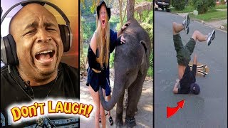 FUNNY VIDEOS  TRY NOT TO LAUGH Old School BHD [upl. by Sakiv]