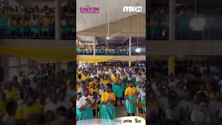 Ghanaian senior high school girls dance to Monica by DJ Vyrusky and Kuami Eugene [upl. by Kelley]