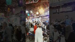 Saharanpur ki Chand raat saharanpur nakhasa bazar khush yo tayohar [upl. by Baese]