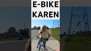 Apparently Karen is going to make up rules about which bikes are aloud on the bike paths Thoughts [upl. by Yert]