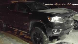 Colorado  Canyon 28 Duramax Diesel Cold Start  2°F [upl. by Ttocs]