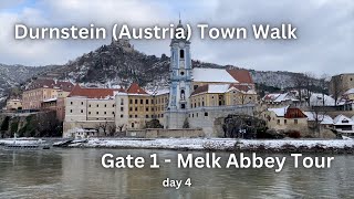 Gate 1  Durnstein Town Walk with Melk Abbey visit [upl. by Nairoc]