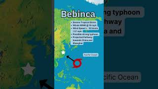 Potentially Dangerous Tropical Storm Bebinca [upl. by Jillene]