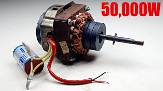 New Experiments idea 240v electricity from magnetic gear and 100 copper coil capacitor [upl. by Kcirdahs]