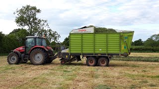 First cut silage 2020 Part 1 [upl. by Elaen799]