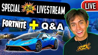 SPECIAL LIVESTREAM Q amp A AND FORTNITE LIVE [upl. by Cello]